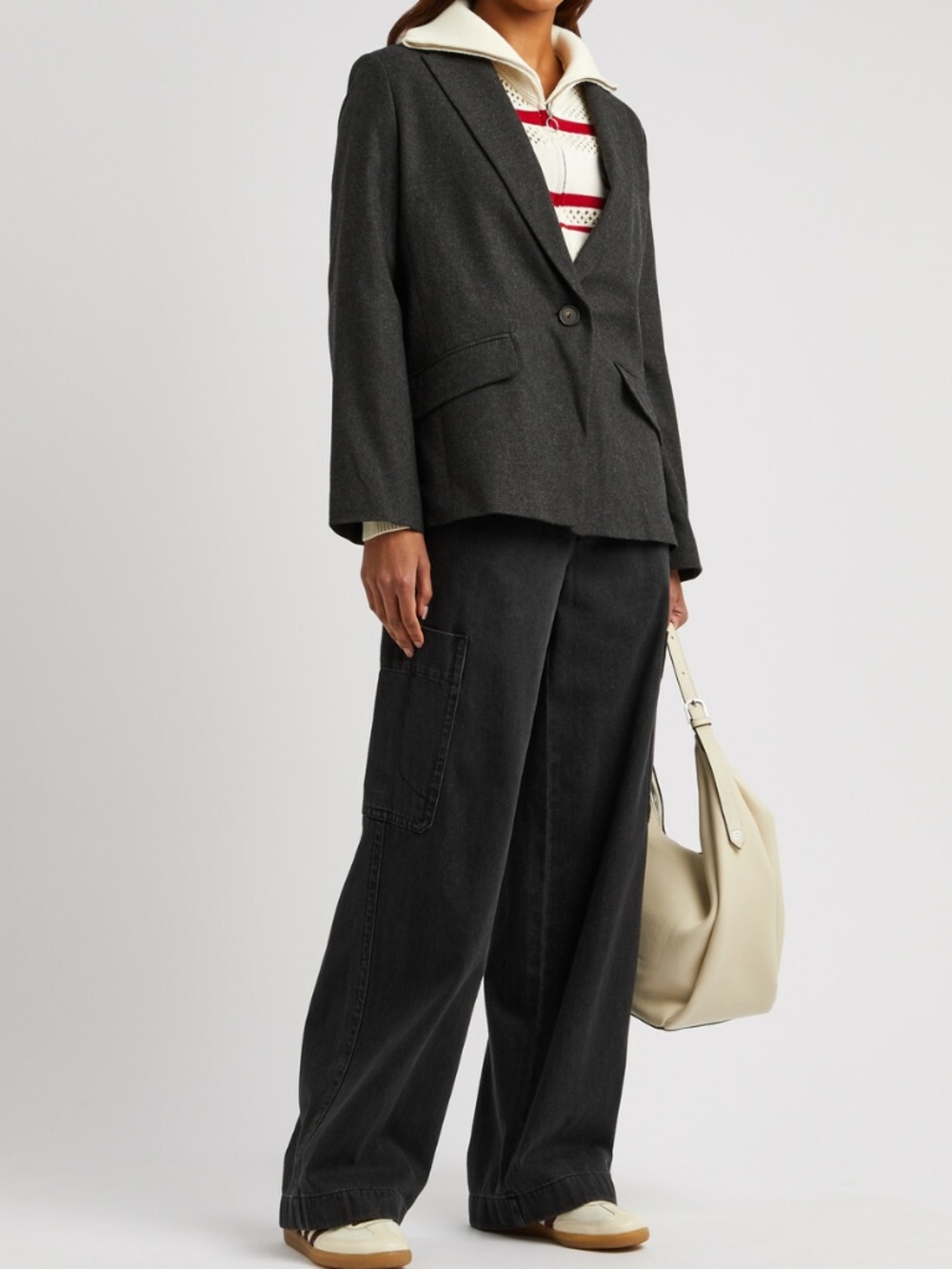 Vince Utility Straight Leg Cargo Jeans - Size 10